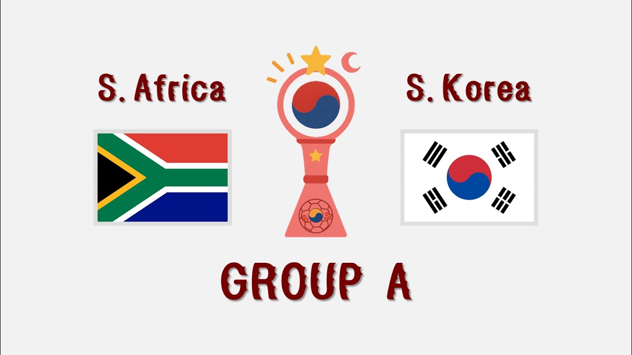 South Africa vs South Korea | Group A | 7th World Cup South Korea | PES2021