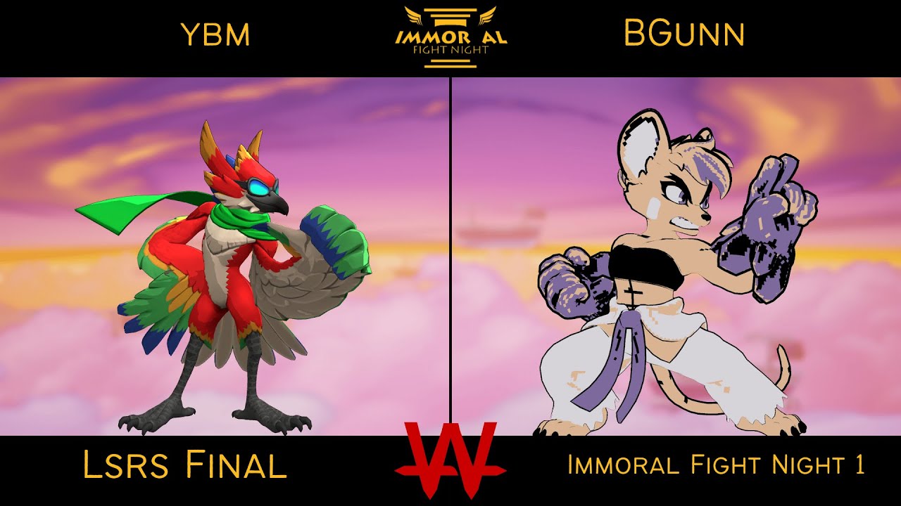 Immoral Fight Night 1 Lsrs Final - ybm (Wrastor) Vs BGunn (Olympia) - Rivals 2