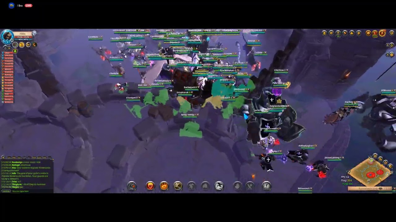 Albion Online 2022 11 16   23 02 01 01 Behemoth POV | 15 UTC HO Defense