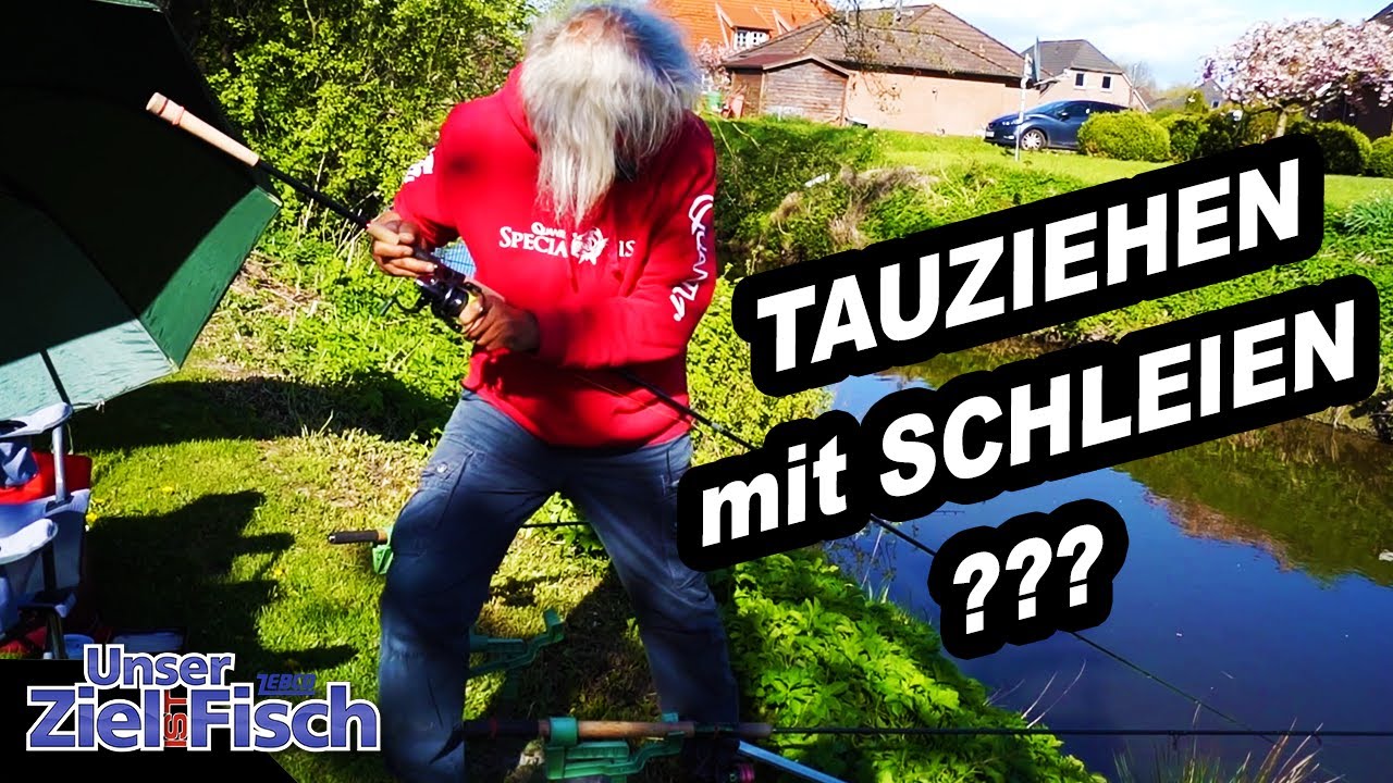 SCHLEIENANGELN im DORF - mit JÖRG OVENS Auf TINCAS in der ANGELSCHULE - Unser Ziel ist Fisch