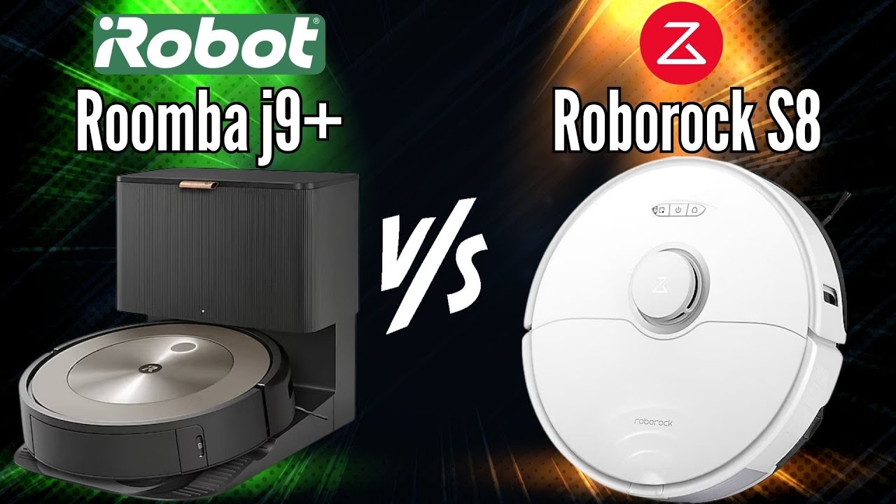 iRobot Roomba j9+ vs Roborock S8