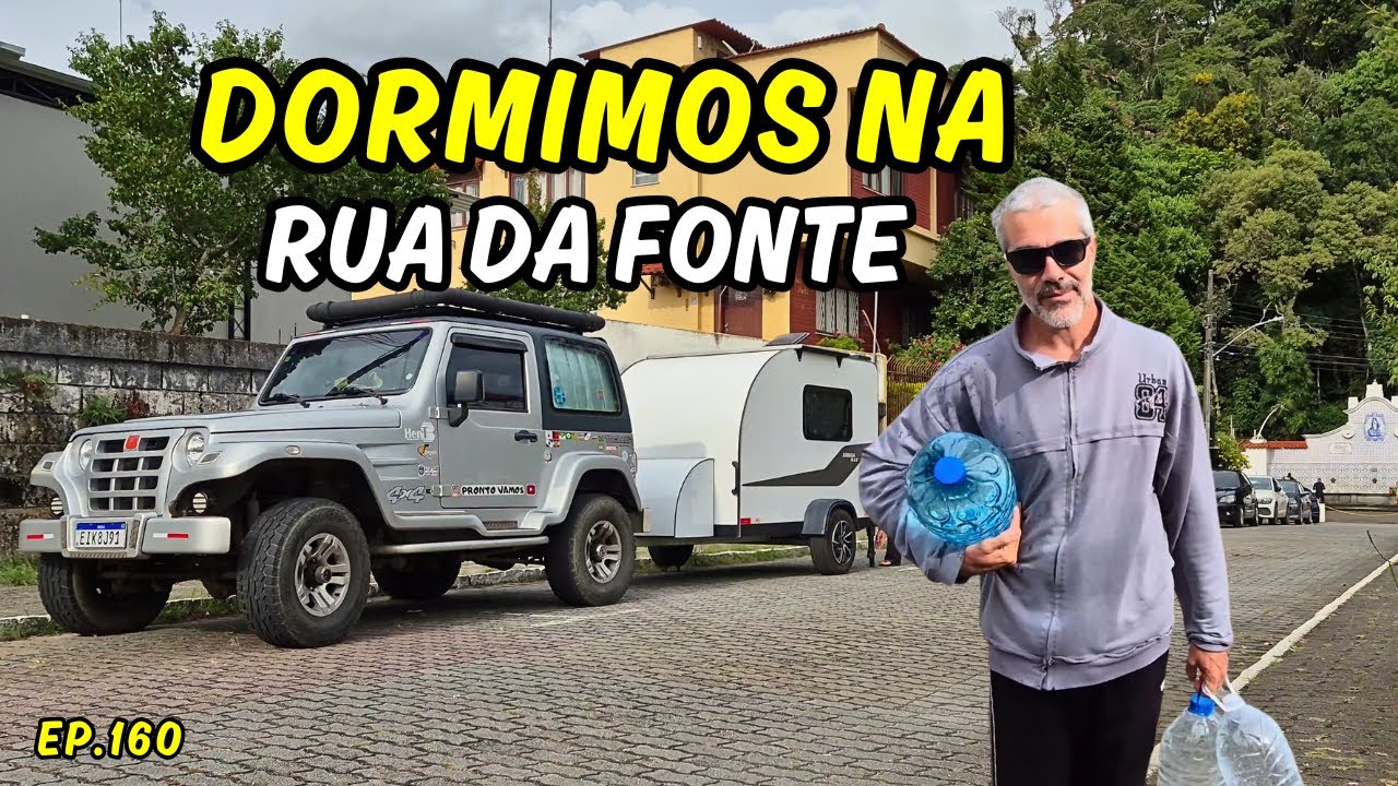 MAIS UM IMPREVISTO PARA RESOLVER A SOLUÇÃO FOI DORMIR AQUI | Ep.160