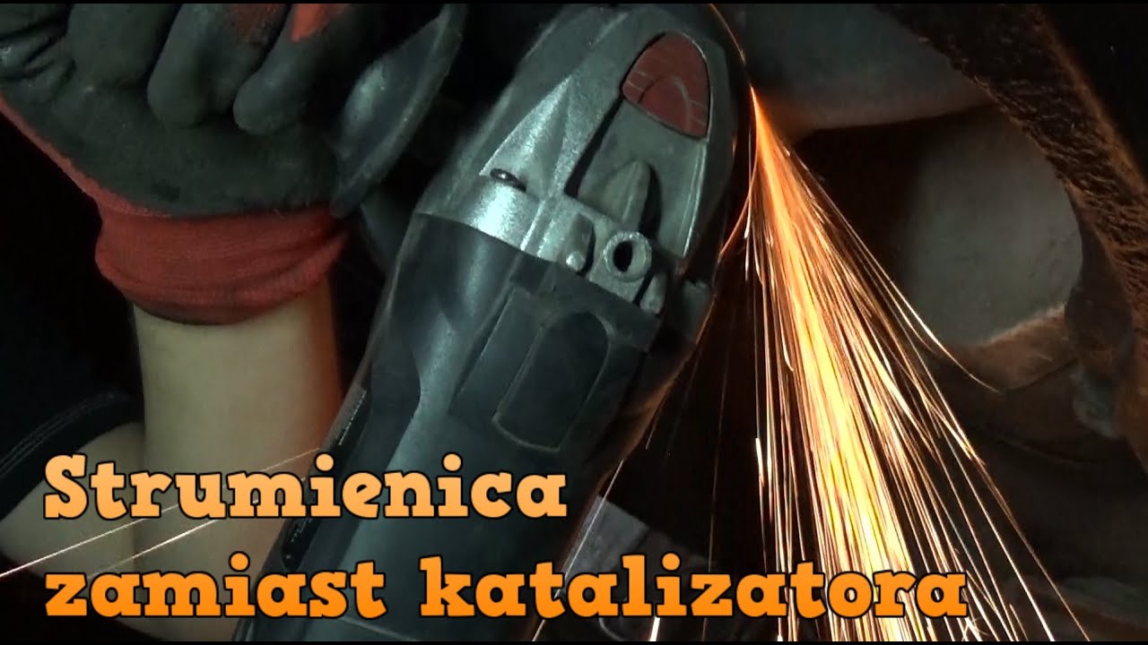 Strumienica zamiast katalizatora - wycinanie, spawanie - GOLF IV