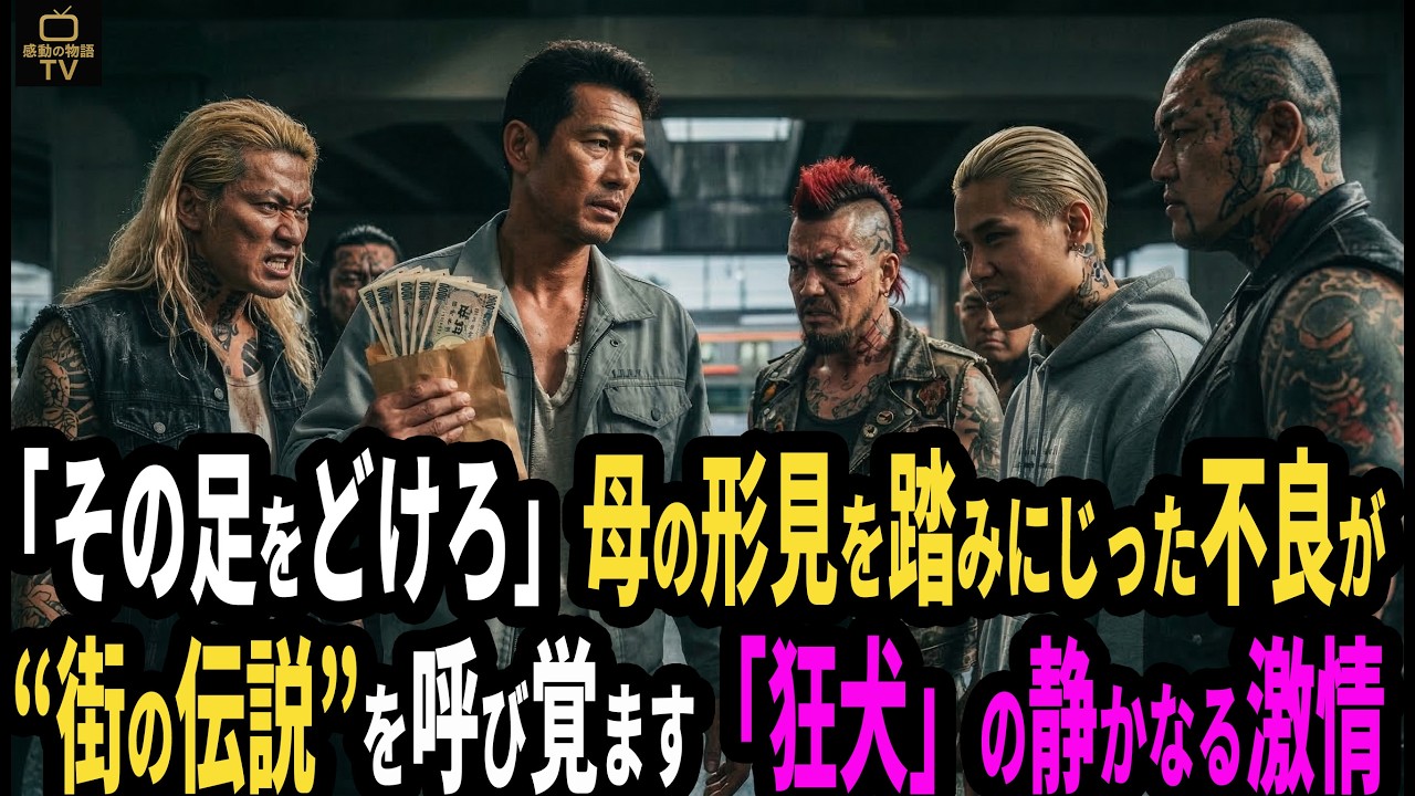 【絶望】多勢の悪鬼を相手にした男の結末。母の形見を踏みにじられた瞬間、封印された“伝説の狂犬”が目を覚ます。