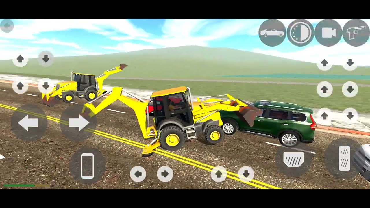 Indian 3D game JCB vs fortuner vs new car game 🎮 #games #gaming #gameplay #jcb #gamer #game #viral 