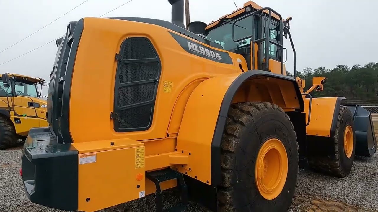 Hyundai HL980A wheel loader brand new 70,000 pounds
