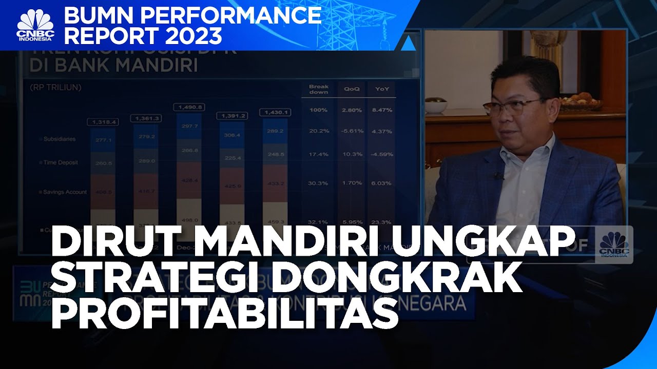 Strategi Bank Mandiri Dongkrak Profitabilitas & Kontribusi ke Negara