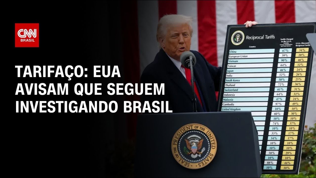 EUA avisam que seguem investigando Brasil após queda do tarifaço | AGORA CNN
