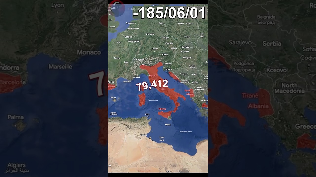 Ancient Rome using Google Earth