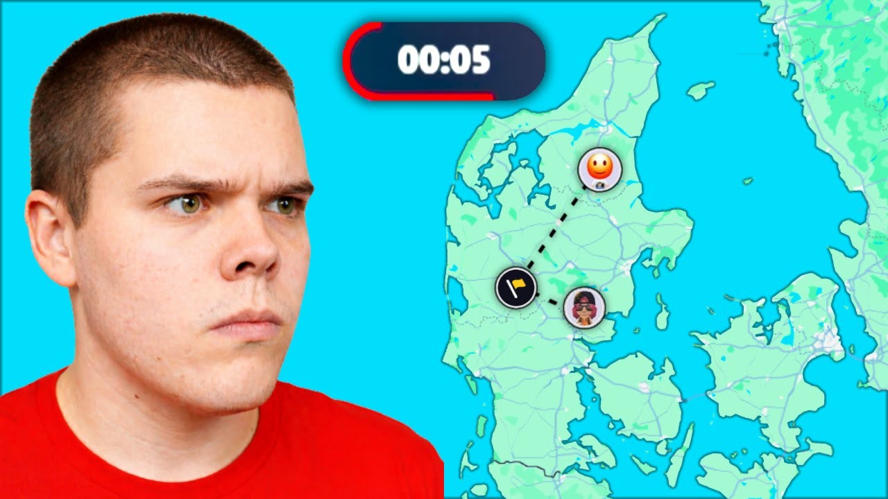 GeoGuessr I Danmark, Men KUN 10 Sekunder Runder