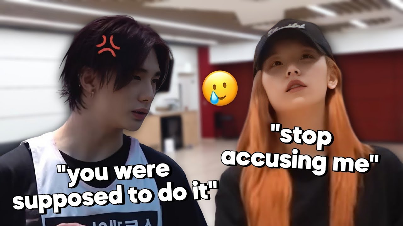 yeji and hyunjin practising together be like...