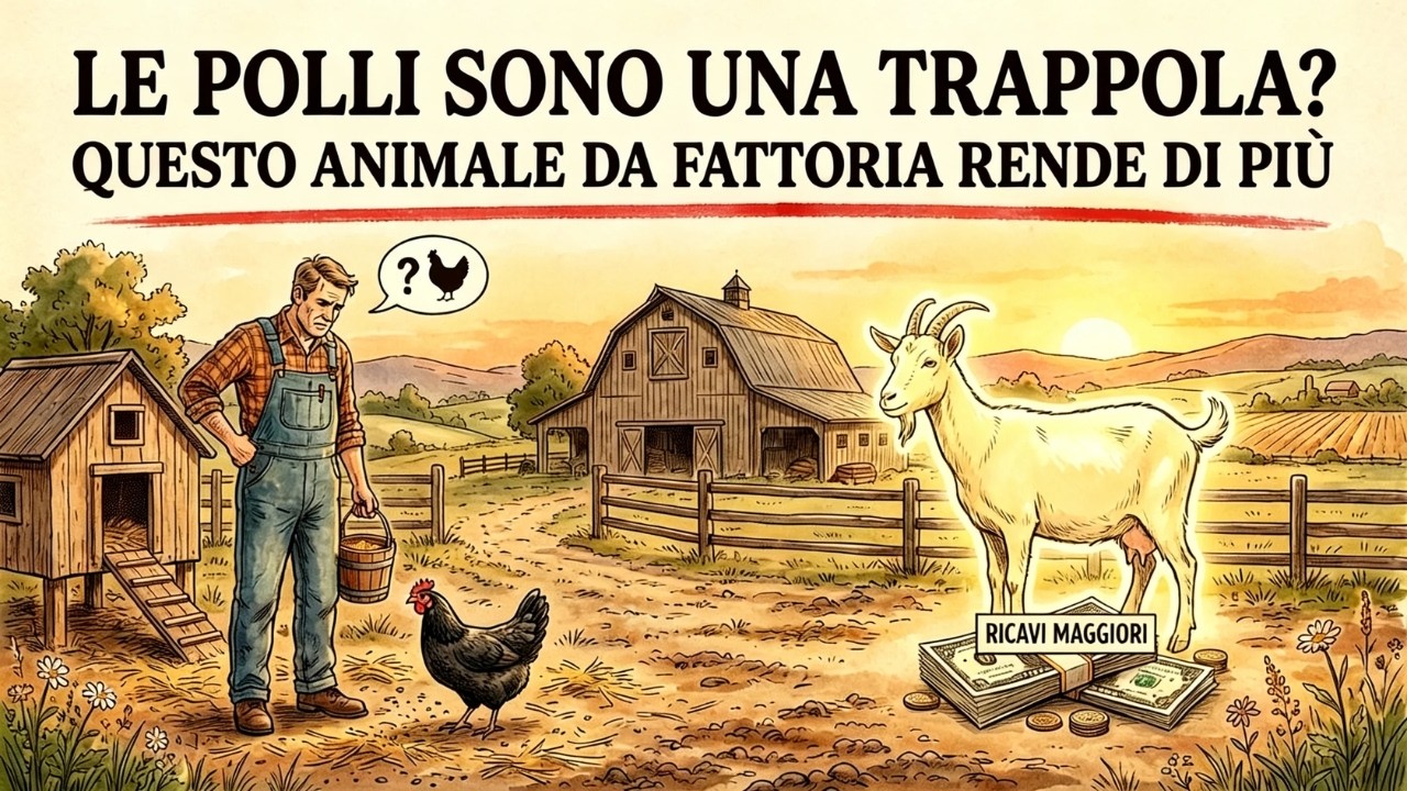 SMETTI di comprare polli, alleva invece questi 5 animali redditizi