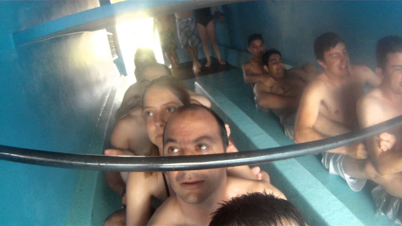 Parque Cascanéia - Tobogã com a galera