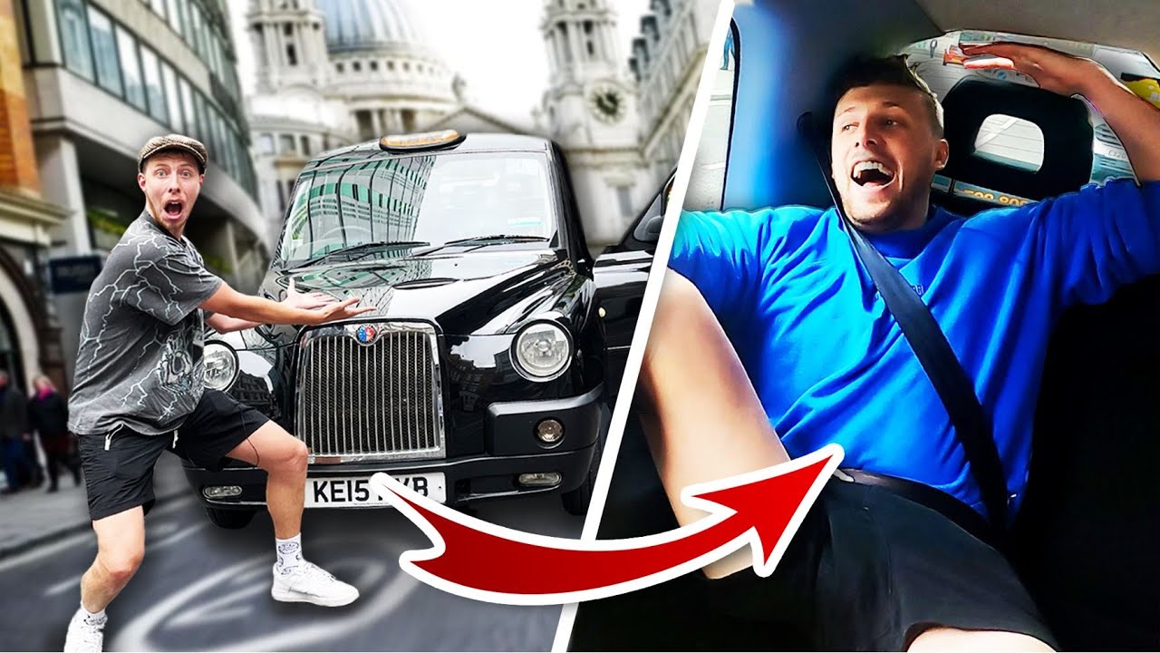 I Was Youtubers TAXI Driver For 24 Hours