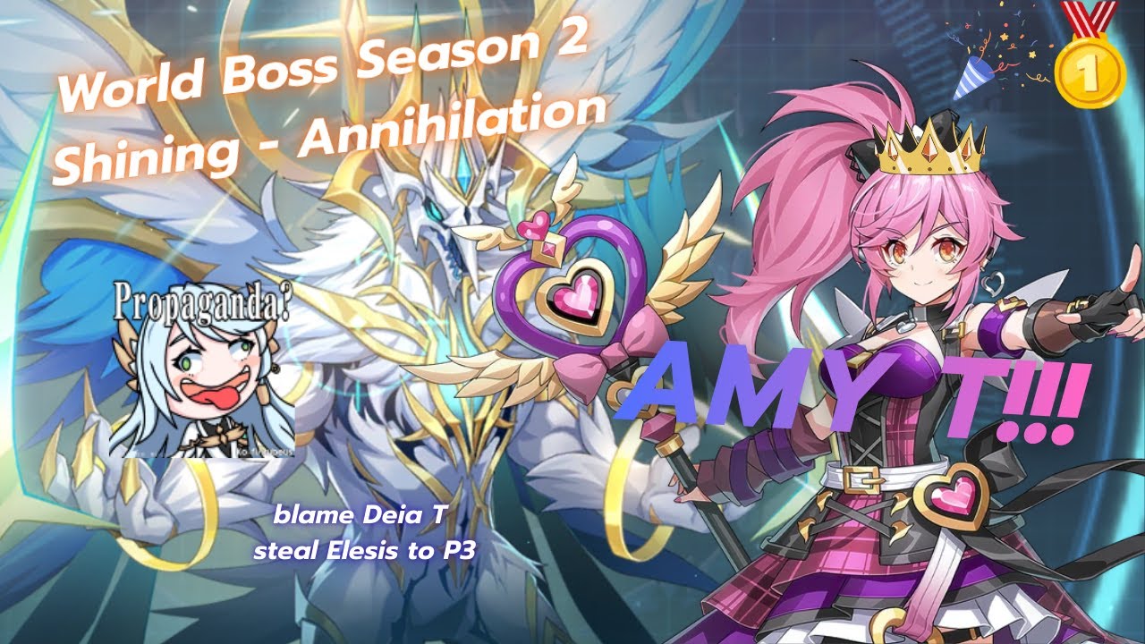 [GrandChase] Amy T Returns World Boss Season 2 Phase 6?