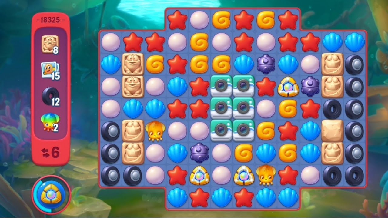 Fishdom 18325 Hard Level - NO 💣 🧨 💥 