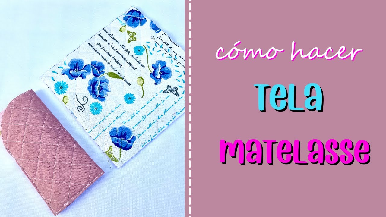 Cómo hacer matelassé / Matelaseado #diy