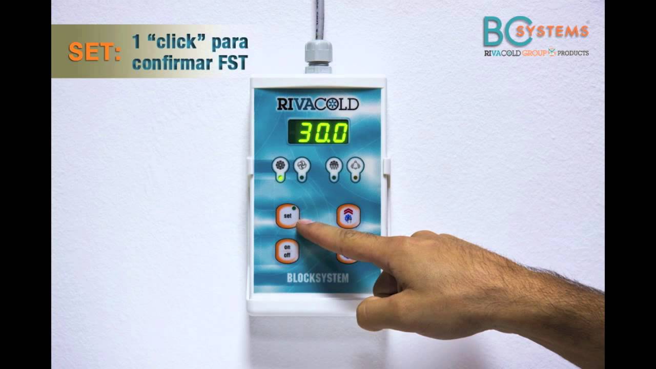Par&aacute;metro FST - Mando Rivacold - BC Systems