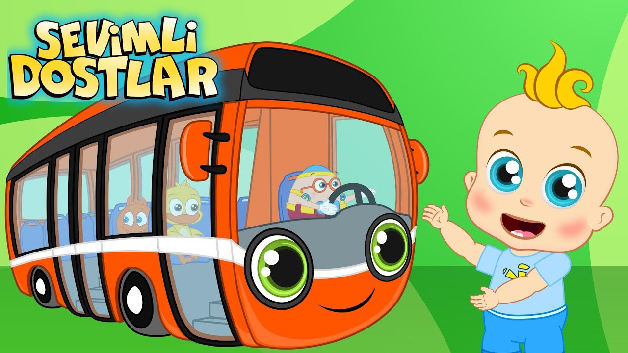 🚌 Bak Otob&uuml;s Geliyor ( YENİ ) 🚌 | Bebek Şarkıları 2023 | &Ccedil;ocuk Şarkıları 2023 | Sevimli Dostlar