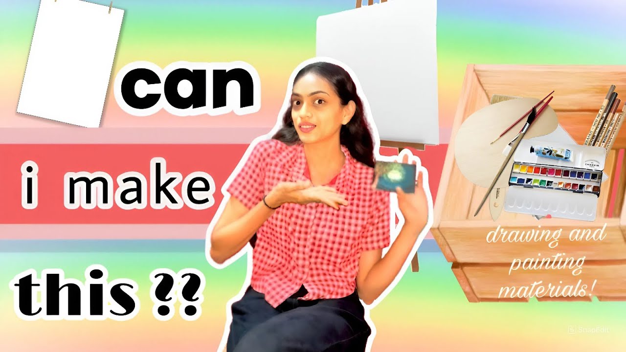 Mini Canvas Acrylic Painting -🌙 Moonlit Forest Portal | Easy Acrylic Painting #painting