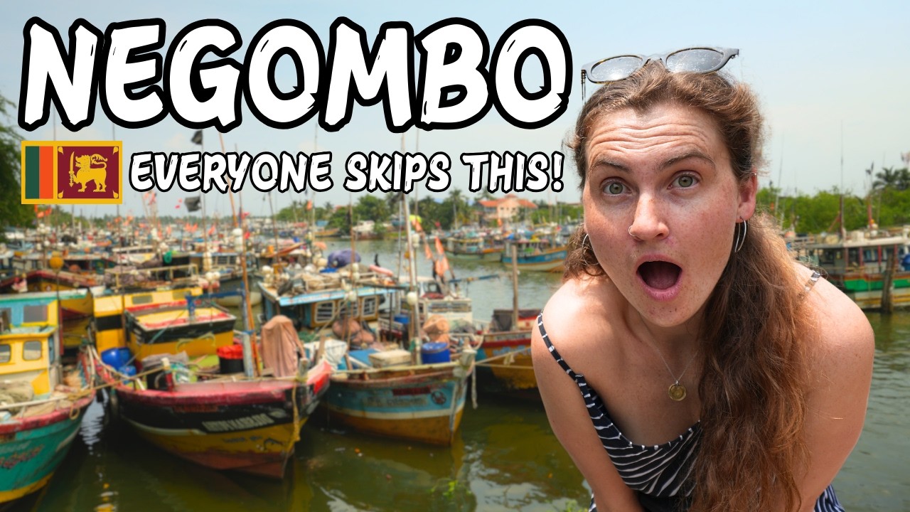 The Place in Sri Lanka Most People Skip 🇱🇰 | Luxury Airbnb + Negombo, Fish Market & Canals