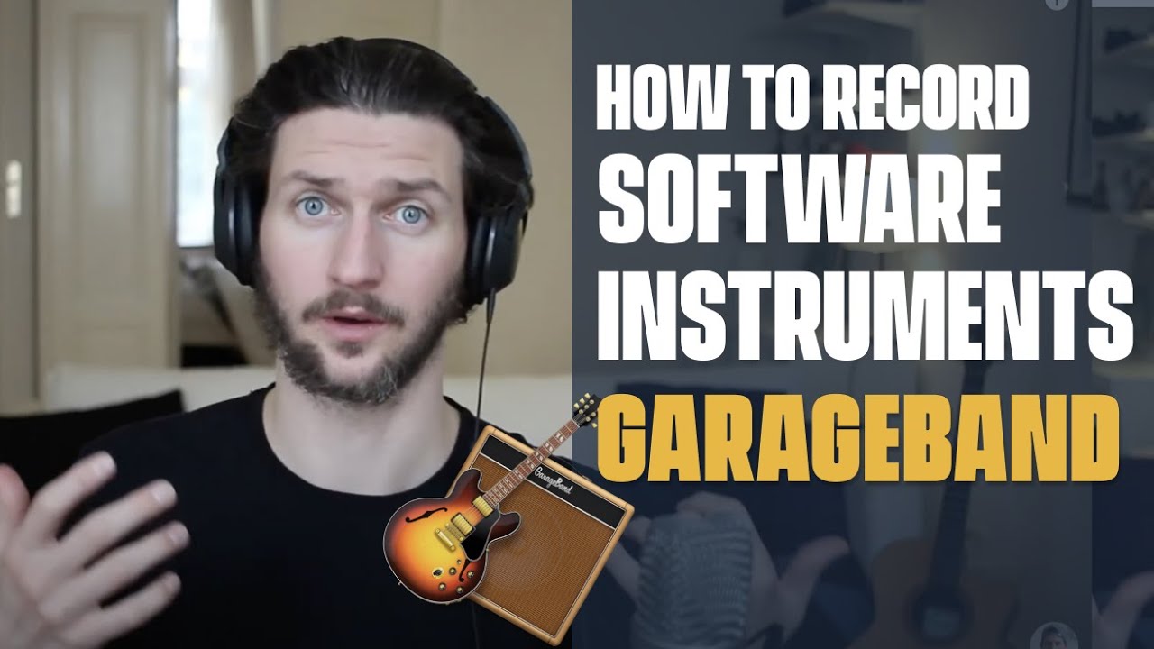 Как записывать и использовать треки виртуальных инструментов в GarageBand