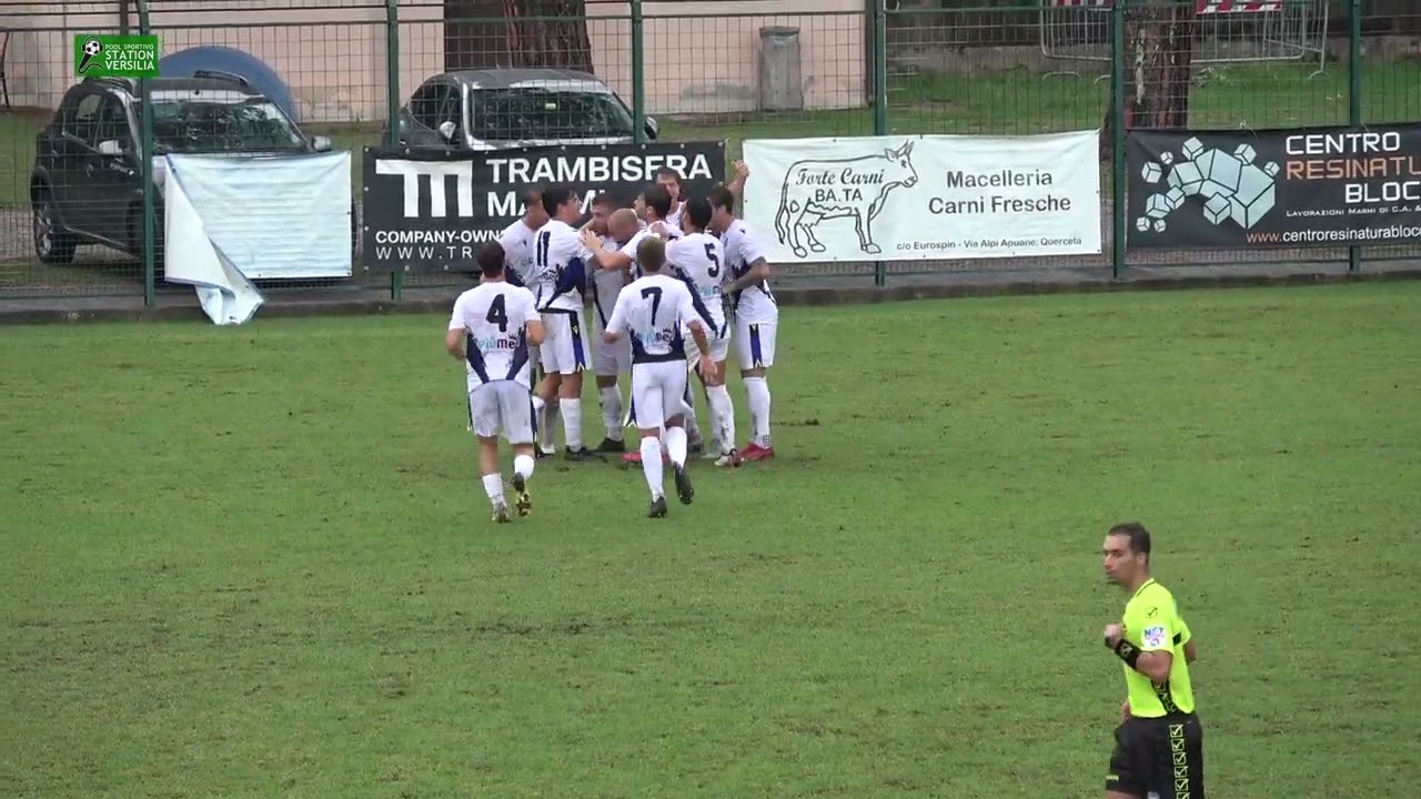 Real Forte Querceta - Montespertoli  1 0 * Eccellenza Toscana Girone A - 1° Giornata.