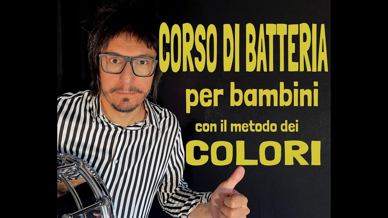 CORSO DI BATTERIA PER BAMBINI INTRODUZIONE