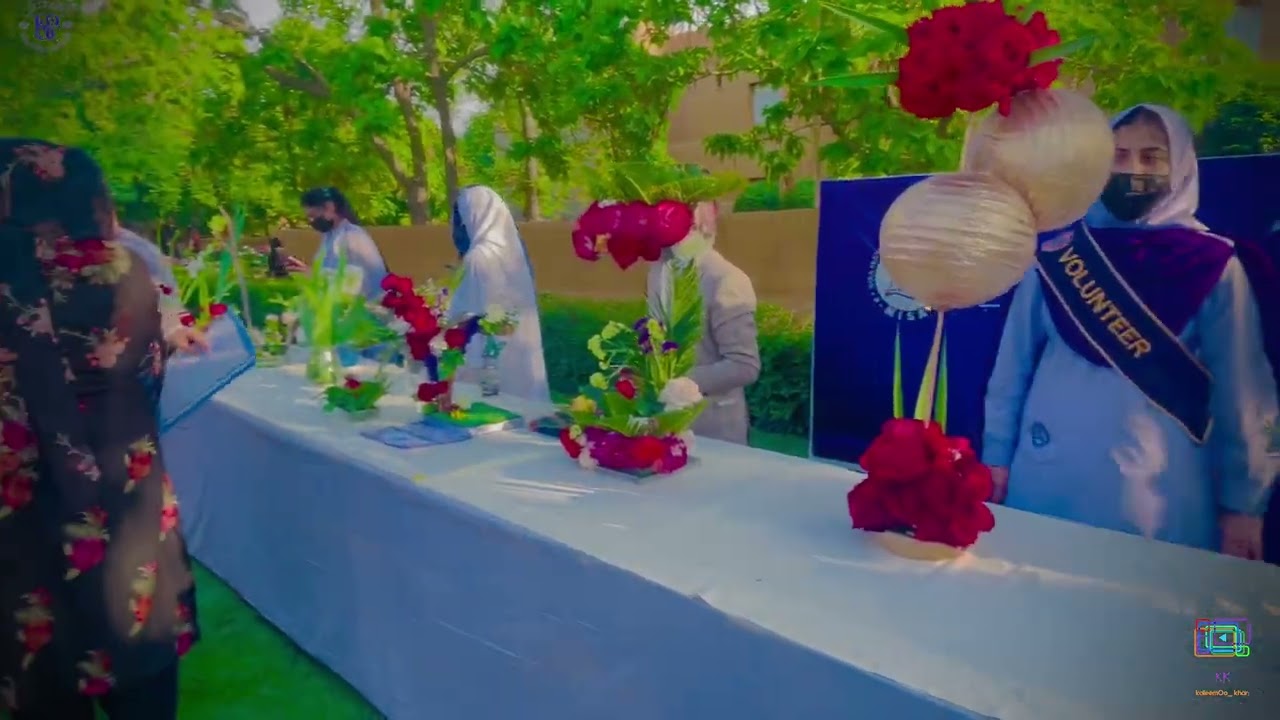 Flower Exhibition of Inter School Serena Hotel 2023.