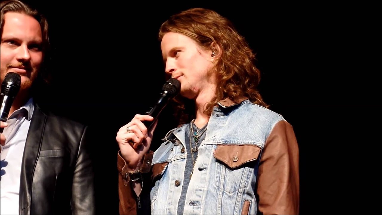 Tim Foust of Home Free - He's in a good mood right now!