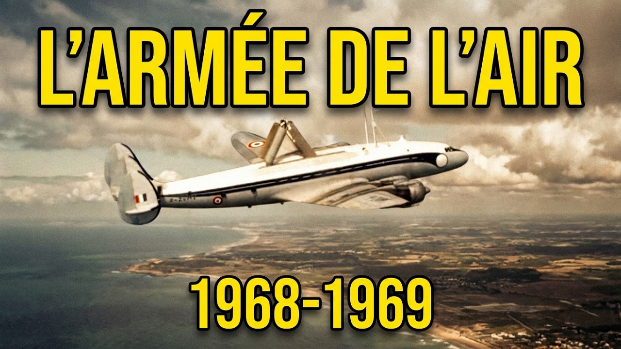 L'armée de l'air française en 1968-69. (Les chevaliers du ciel saison 2 sans Tanguy et Laverdure)