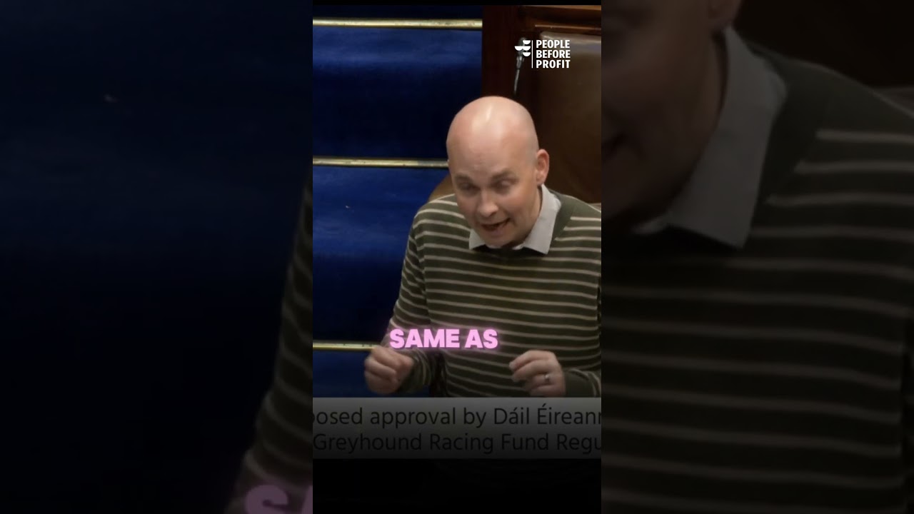 Paul breaks down scandal of Horse and Greyhound Racing - 22.10.24 [Paul Murphy TD]