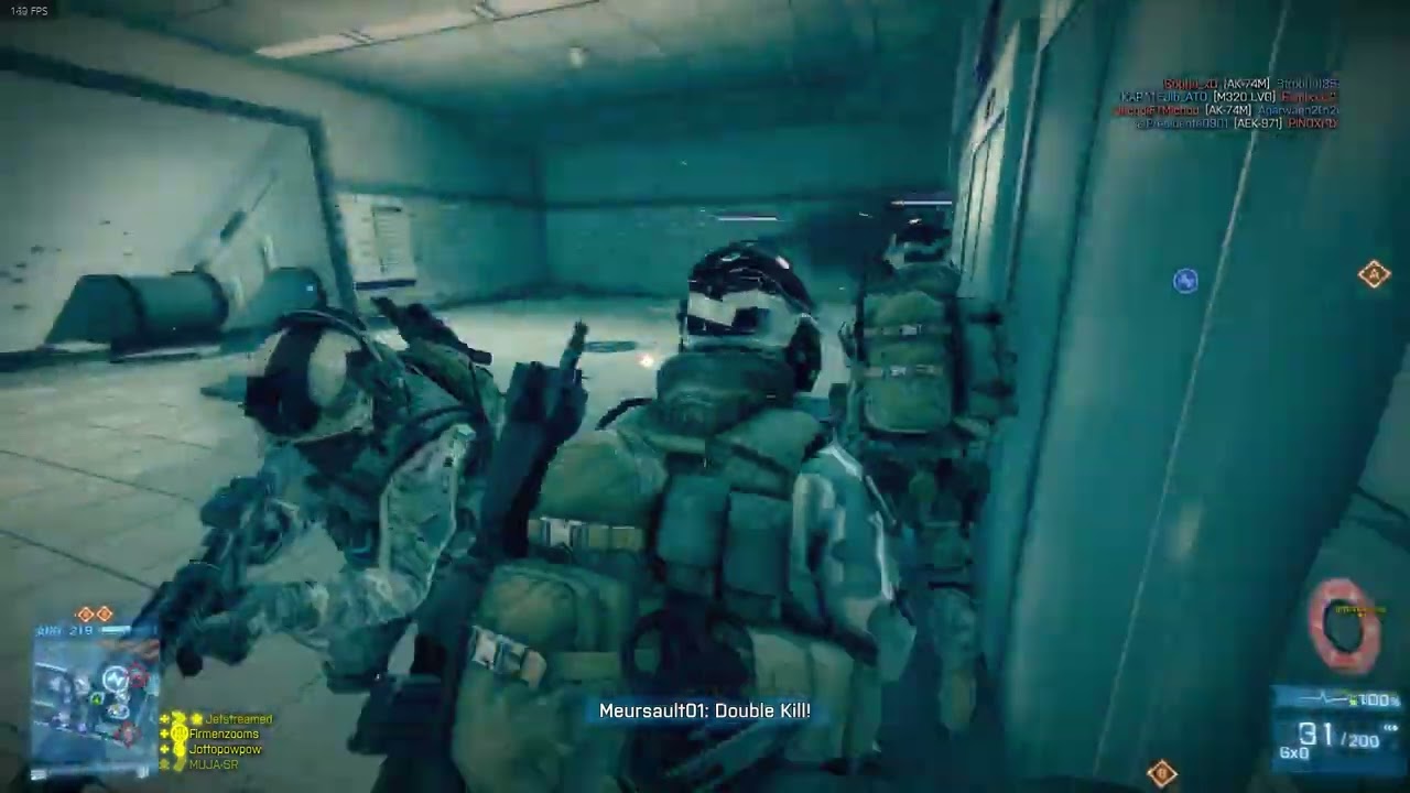 Battlefield 3 - 3rd Stage Metro Rush 64 Players - 2022 BF3