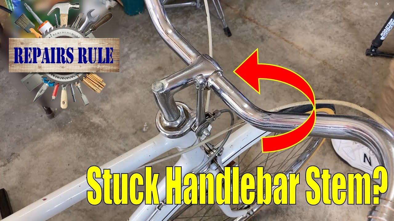 Stuck Bicycle Handlebar Stem? Tips and Tricks!