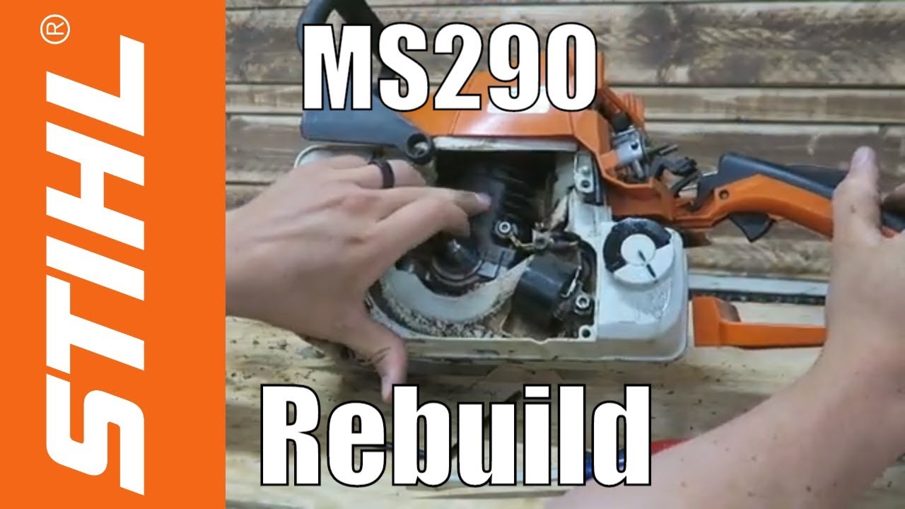 Stihl MS290 Rebuild: MS390 Conversion - Pt. 1