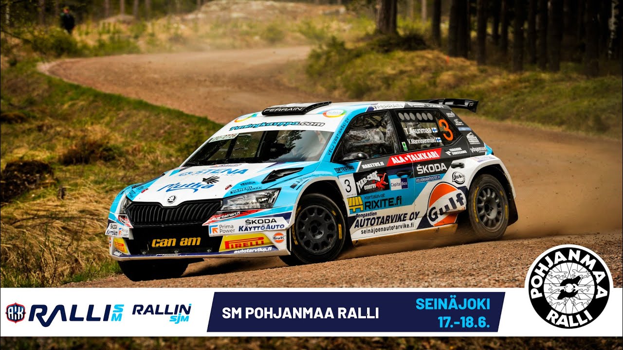 Ralli SM LIVE: SM Pohjanmaa Ralli 2022 - Perjantai
