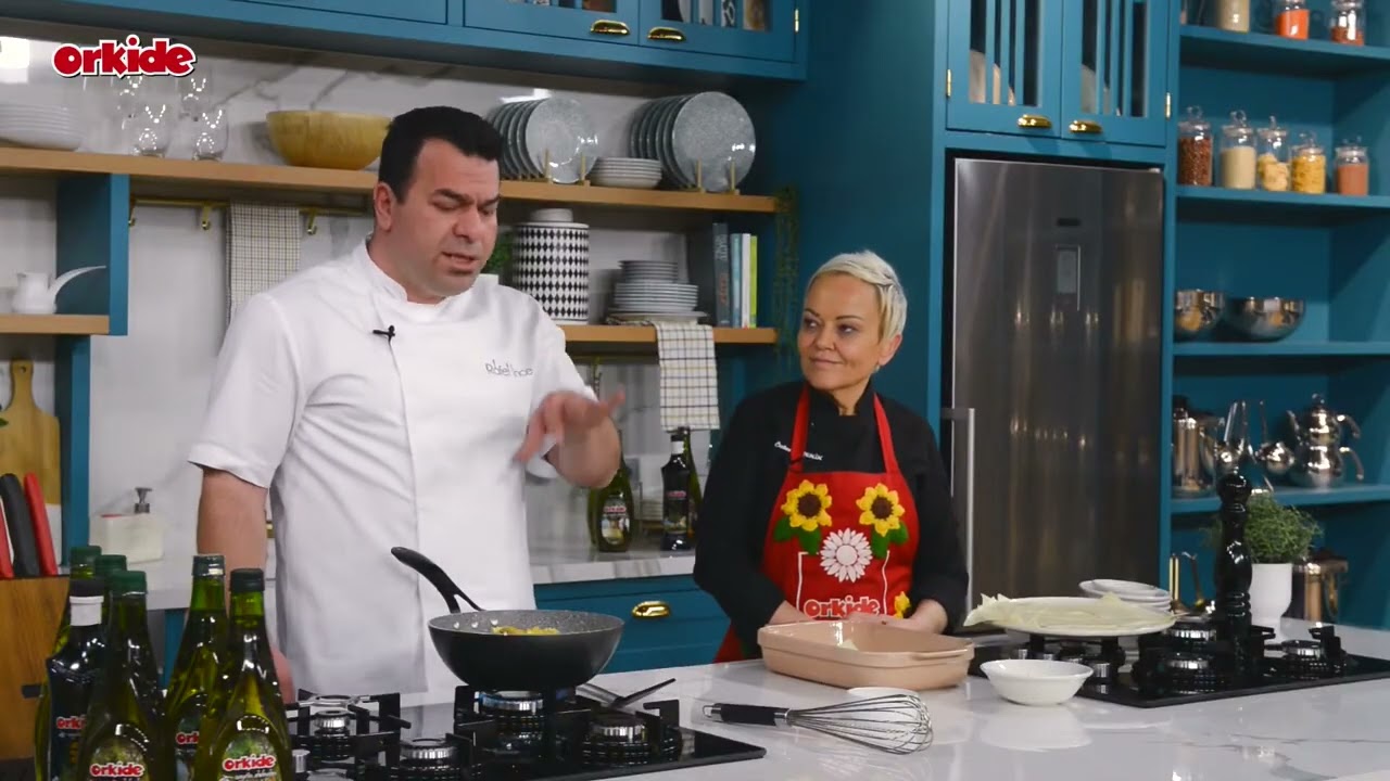 Şef &Ouml;zlem Mekik ve Şef Rafet İnce ile  Bol Sebzeli Lazanya   Nefis ve Pratik Yemek Tarifleri