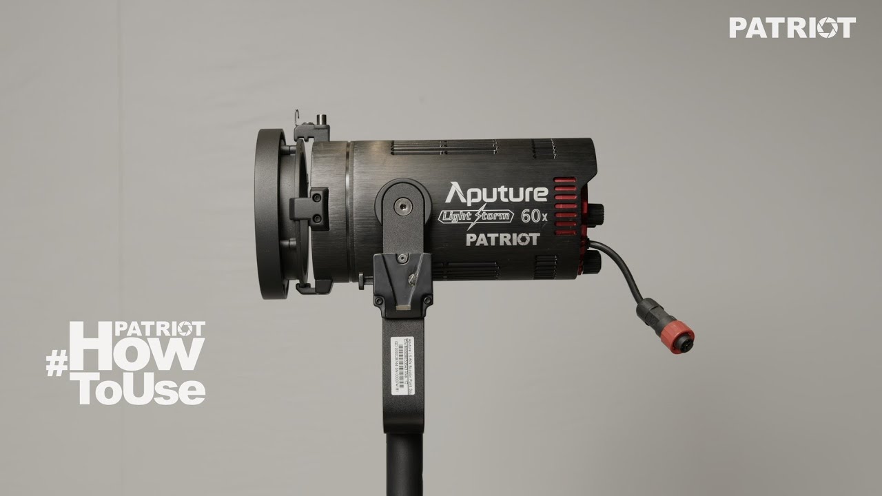 PATRIOT How to Use | Setting Up The Aputure LS 60x LED Light