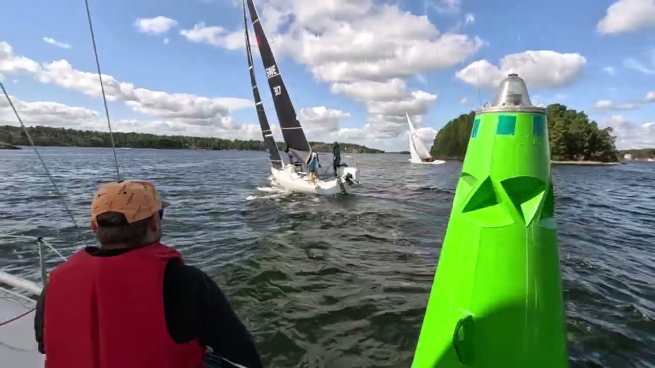 Sailing regatta in Sweden Stockholm. Albin Express