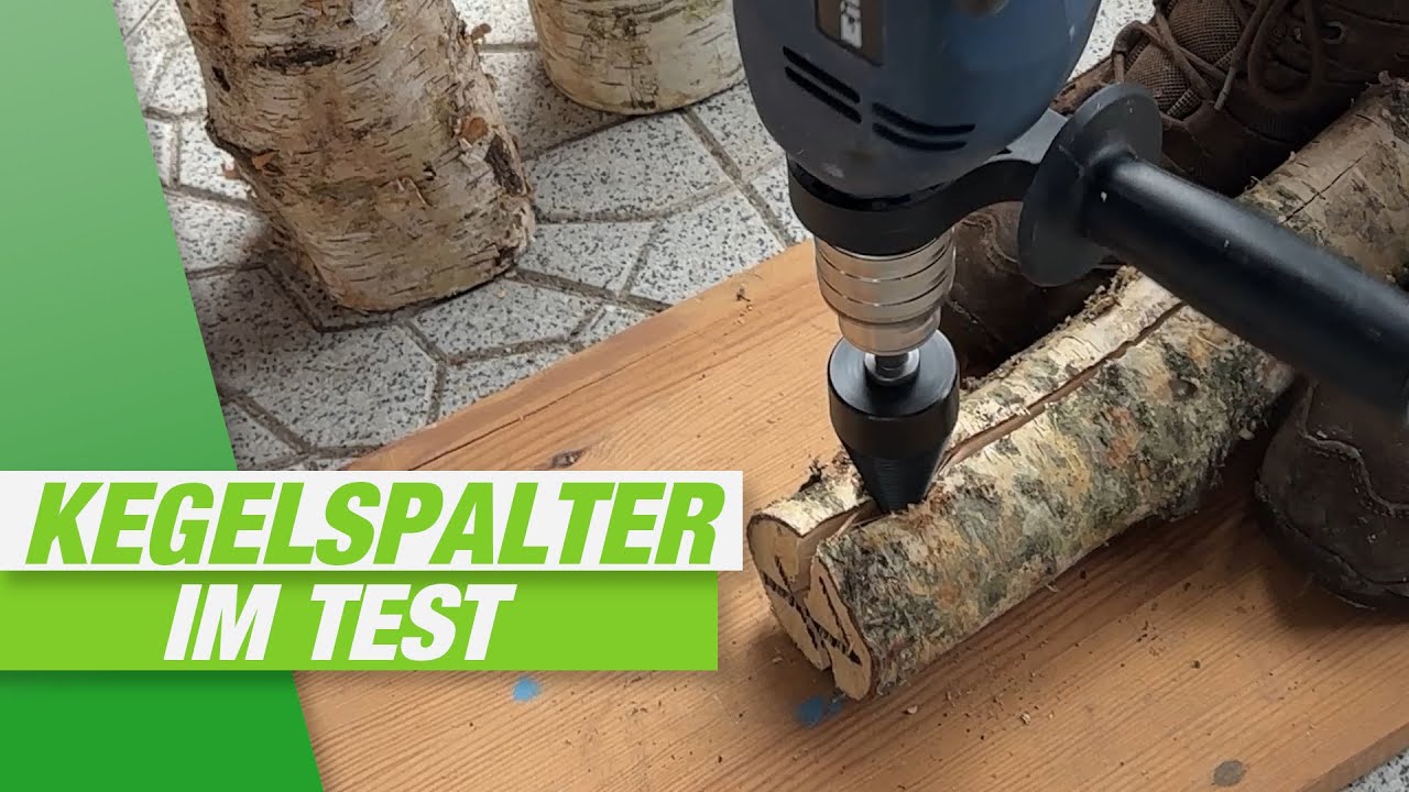 Holz spalten mit Kegelspalter &ndash; Funktioniert das wirklich?