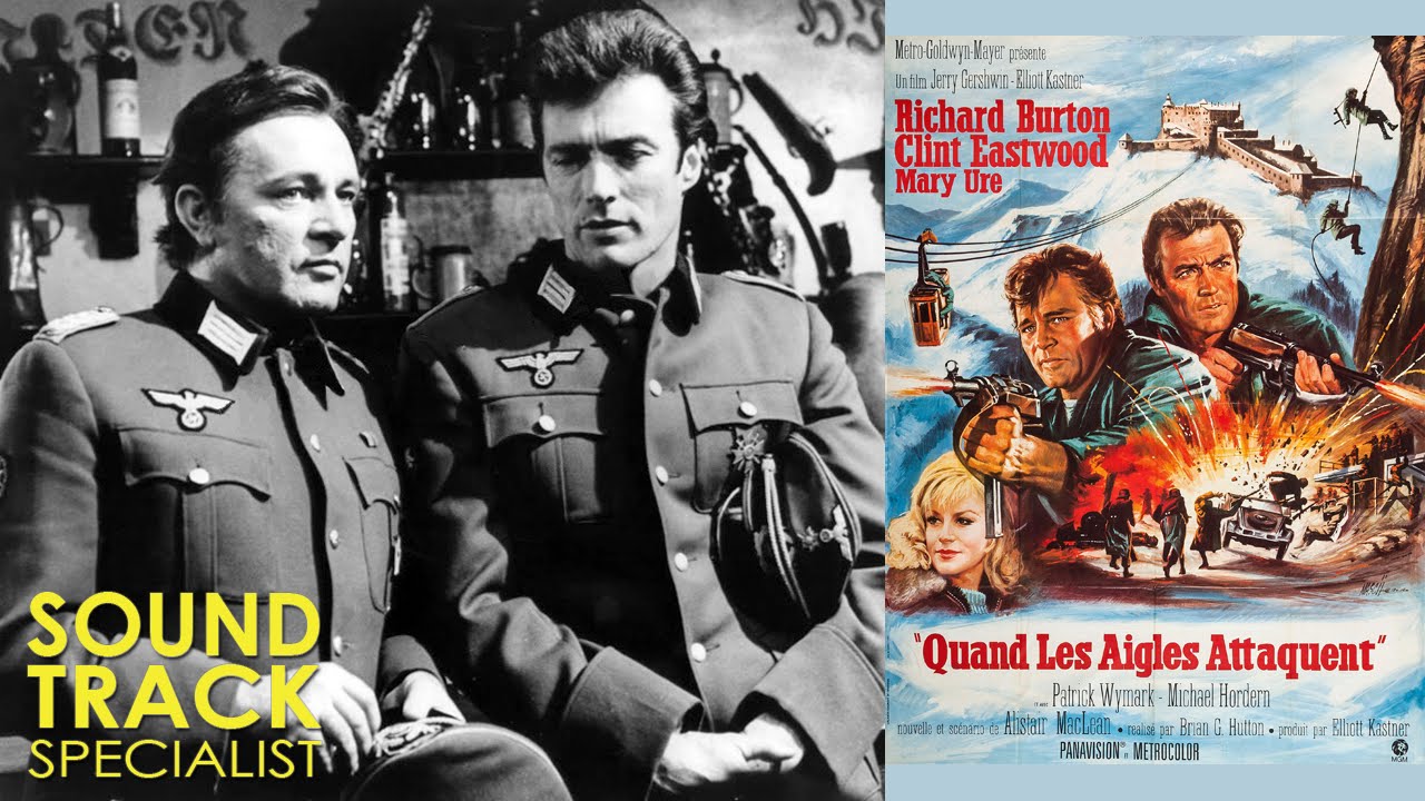 Clint Eastwood; Richard Burton | Where Eagles Dare (1968) | On Location