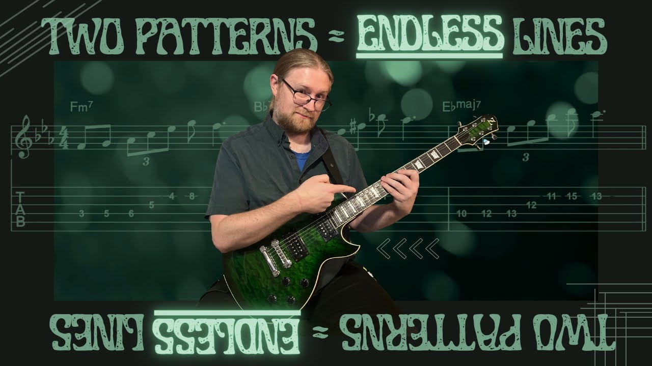 2 Must-Know Jazz Guitar Vocabulary Patterns (Full Neck Workout)