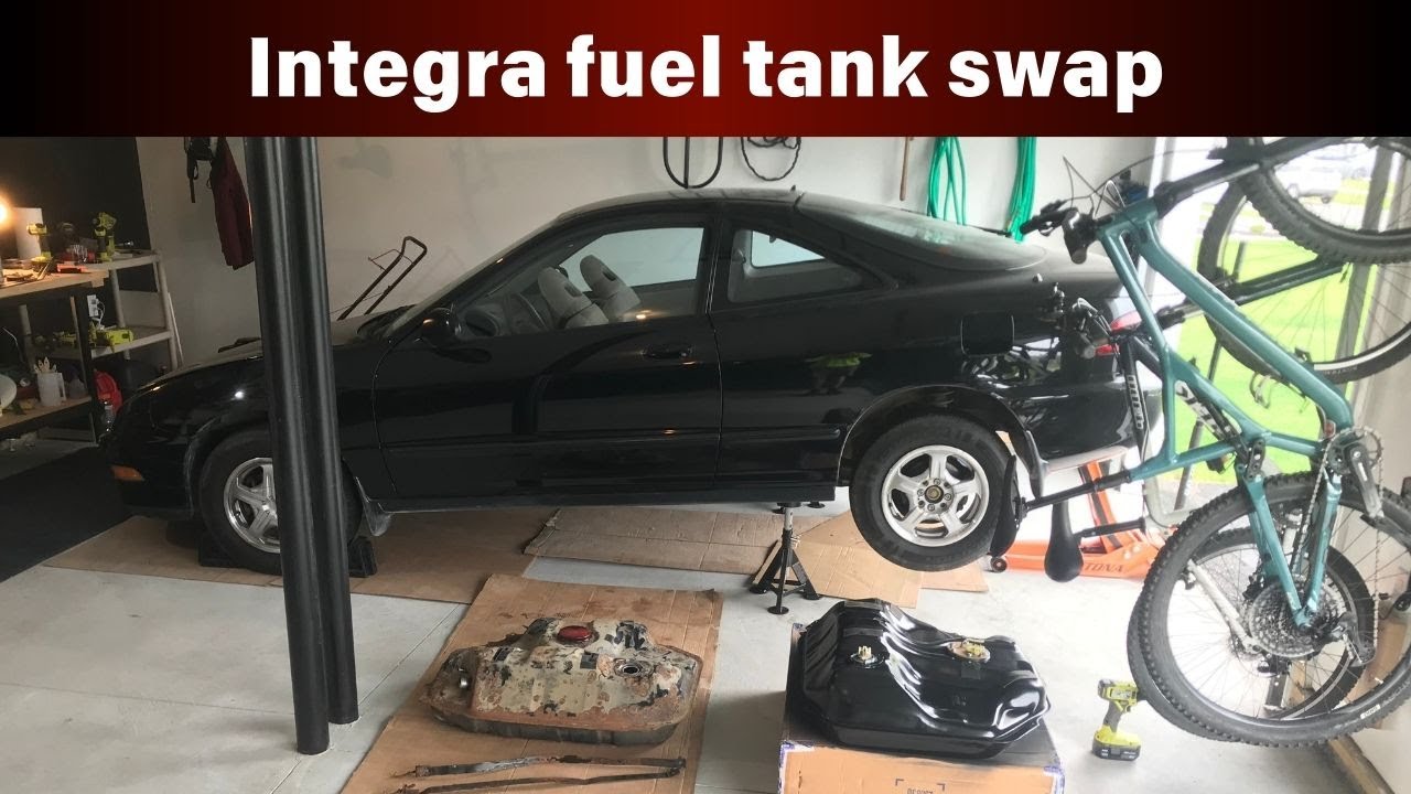 DC4 Acura Integra fuel tank replacement