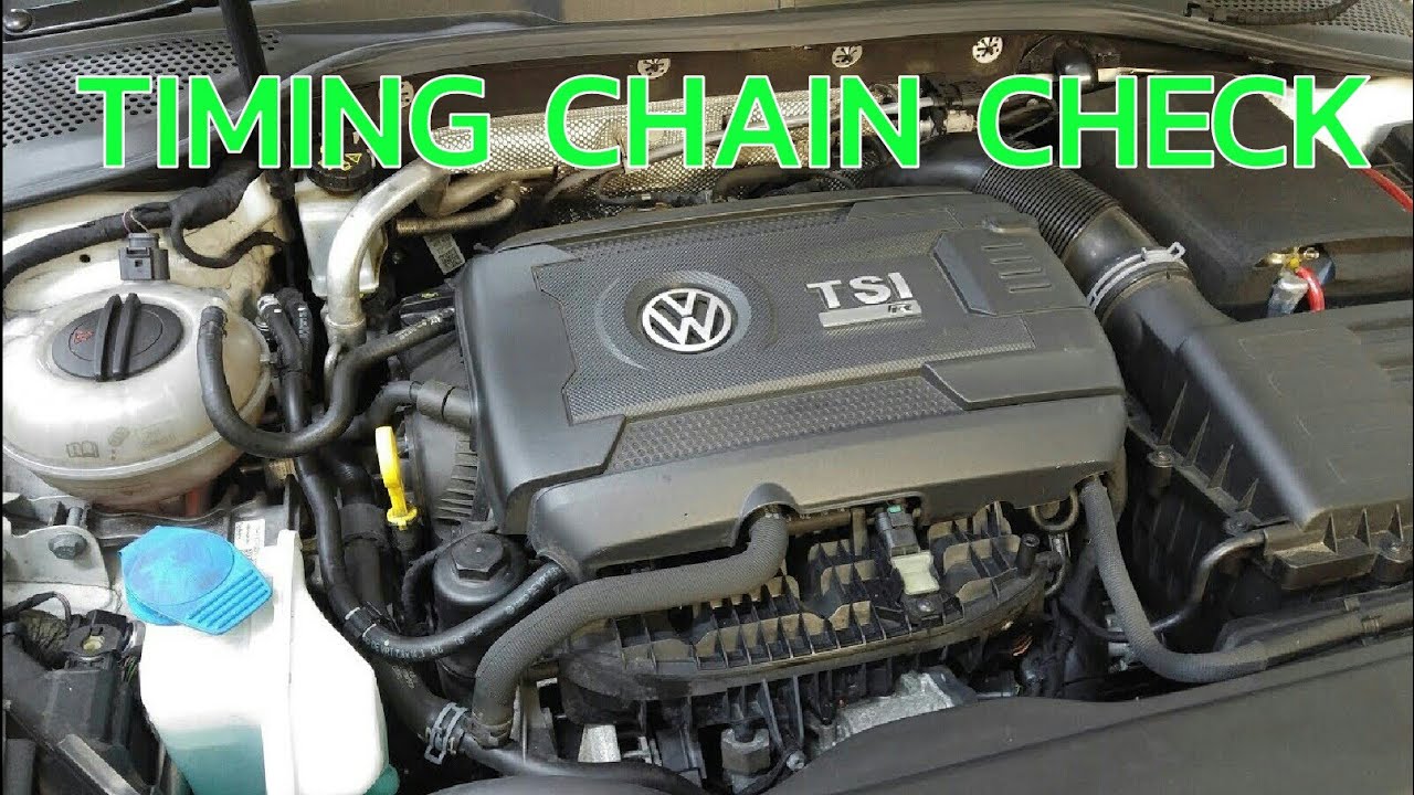 VW Golf R 2.0 TSi Sprawdzenie łańcucha rozrządu. VOLKSWAGEN R TIMING CHAIN CHECK CORRELATION