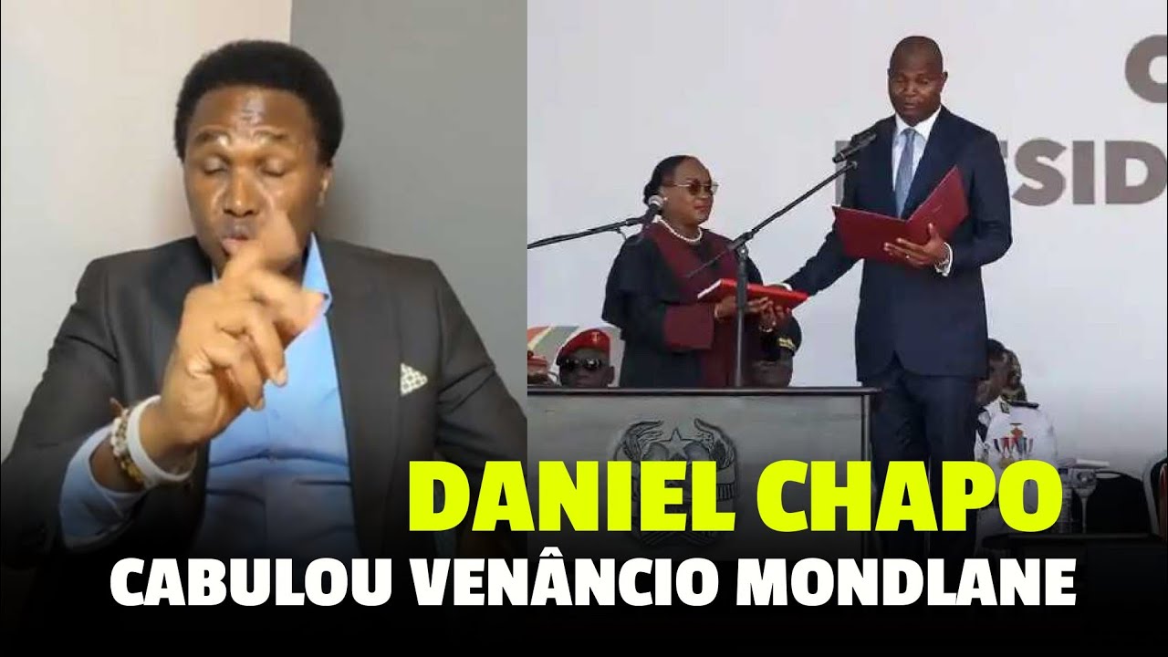 Venâncio Mondlane se pronuncia sobre a tomada de posse de Daniel Chapo