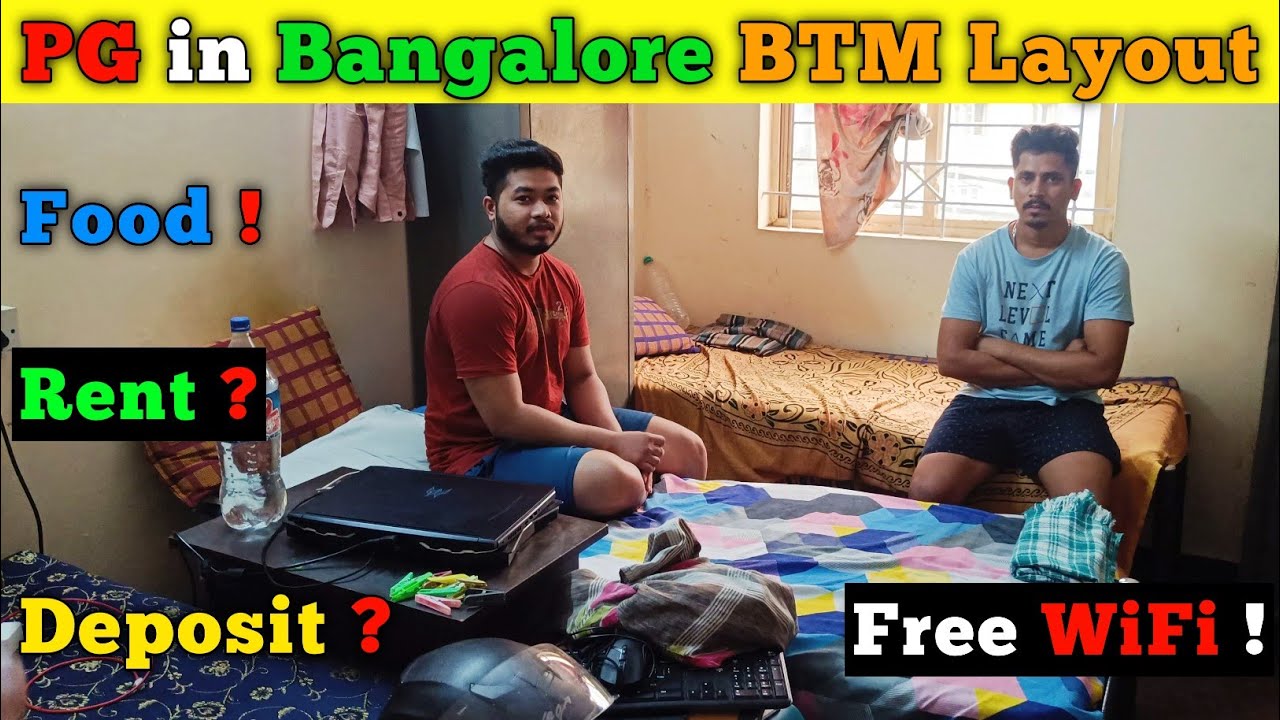 PG near Pankaj Sir Academy | BTM Layout Bangalore