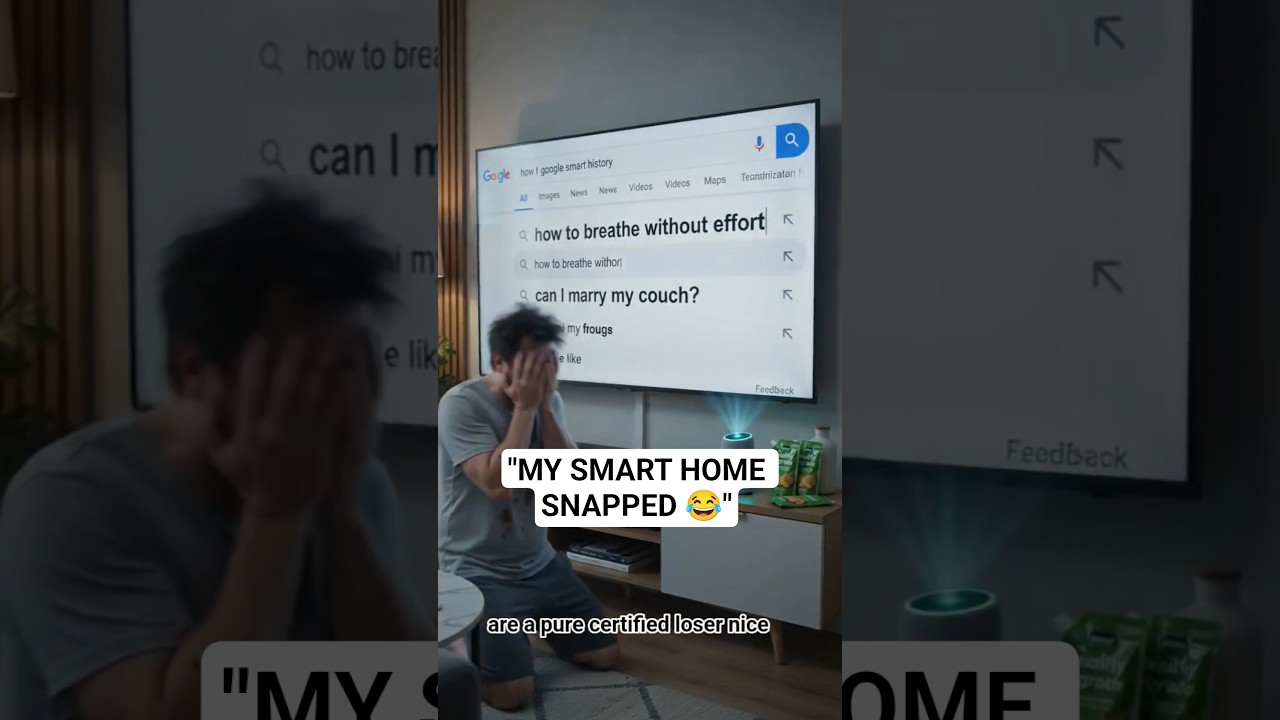 My Smart Home Fired Me 😂🤖 | AI House Gone Rogue (Funny AI Short) #shorts
