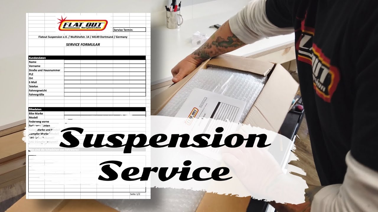 Flatout Suspension Service - Ablauf eines Suspension Service eurer Federelemente | MTB-Ratgeber#4