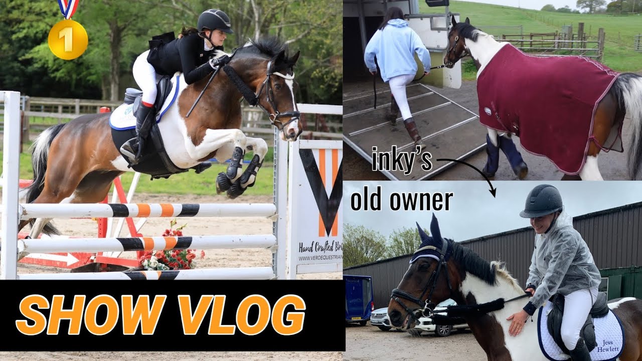 SHOWJUMPING VLOG | Seeing Inky’s old owner & Winning our class!