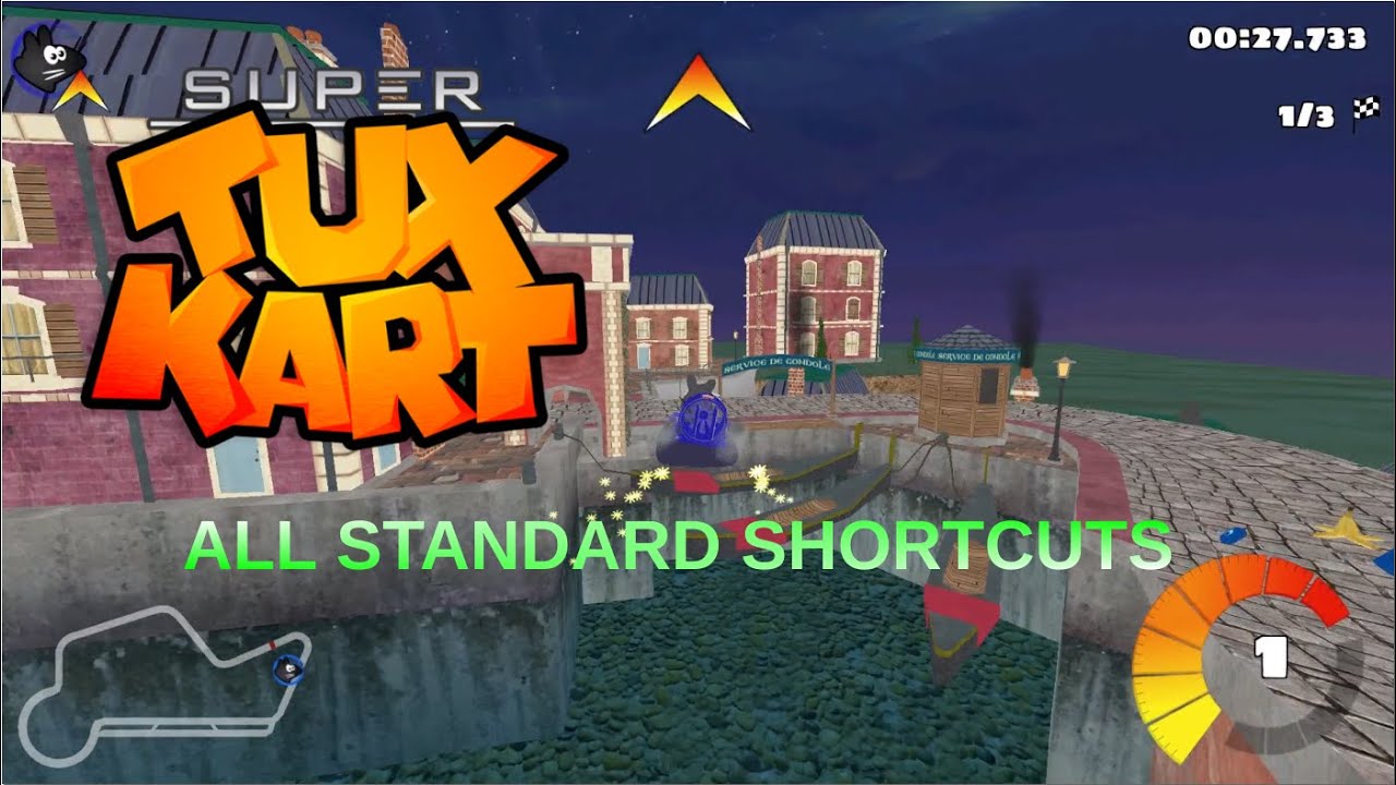 ALL SuperTuxKart Standard Shortcuts
